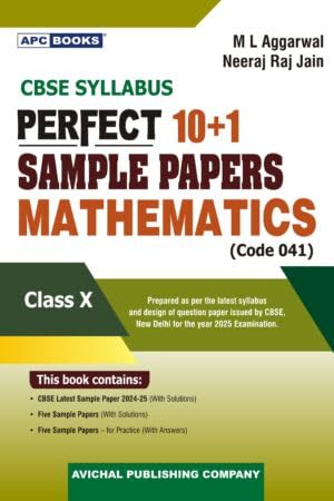 Perfect 10+1 Sample Papers Mathematics (Code 041) ClassX