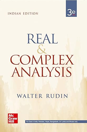 Real and Complex Analysis | 3rd Edition | Indian Edition | Walter Rudin