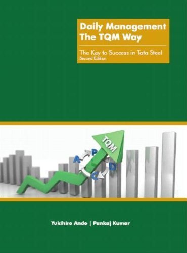 Daily Management The Tqm Way