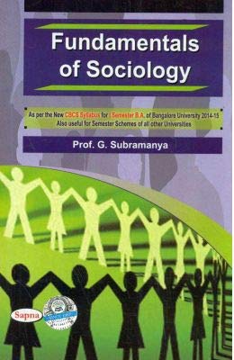 Fundamentals Of Sociology 1 Sem Ba: Bu