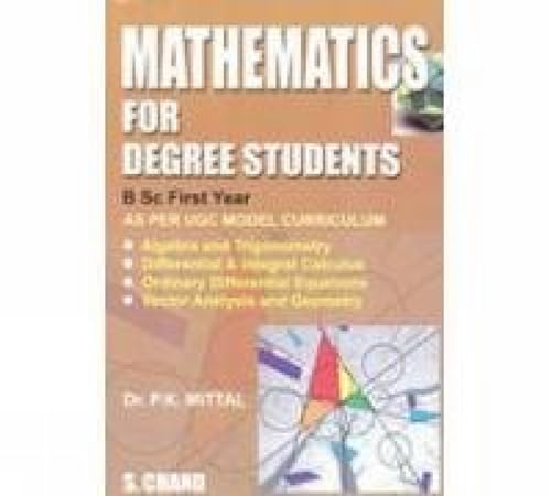 S Chand Mathematics For Degree Students For B.Sc. 1st Year