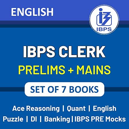 Latest Ibps Clerk 2023 Books Kit For (Prelims + Mains) In English Edition By Adda247