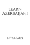 Lets Learn  learn Azerbaijani