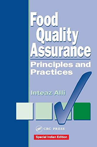 FOOD QUALITY ASSURANCE : PRINCIPLES AND PRACTICES