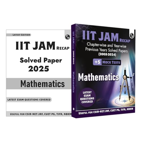 PW IIT JAM Recap 20 Years Mathematics PYQ Chapterwise & Yearwise (20052024) [Paperback] PW (PW)