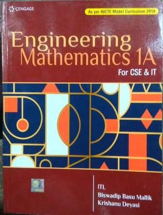 Engineering Mathematics 1A (For CSE & IT) (MAKAUT), 1st Edition