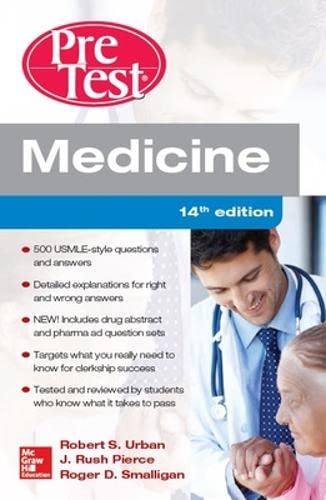 Medicine Pretest SelfAssessment And Review