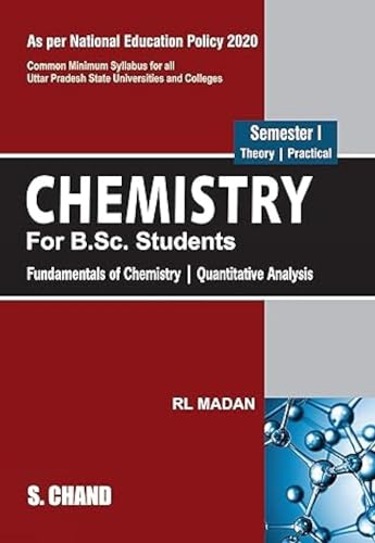 Chemistry for B.Sc. Students (SemesterI) As per NEP