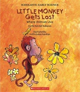 Little Monkey Gets Lost: Where Animals Live (Scholastic Early Science)