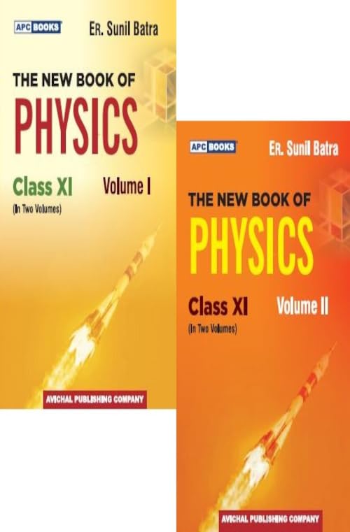 The New Book Of Physics (Vol. I & Ii) Class Xi (202425)
