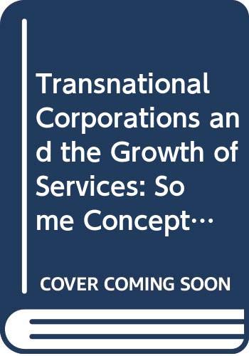 Some Conceptual and Theoretical Issues: Vol 9 (Unctc Current Studies, Series A)