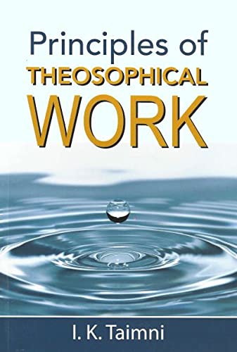 Principles of Theosophical Work