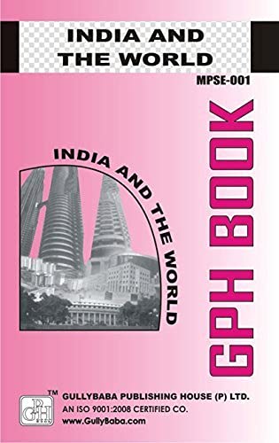 MPSE001 India And The World
