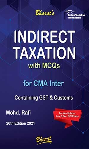 Indirect Taxation Containing GST & Customs