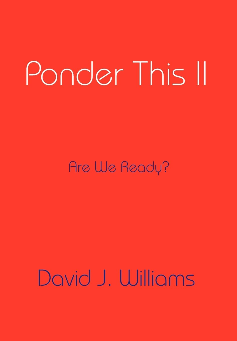 Ponder This II