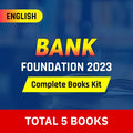 Bank Foundation 2023 Complete Books Kit (English Medium) By Adda247