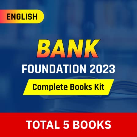 Bank Foundation 2023 Complete Books Kit (English Medium) By Adda247