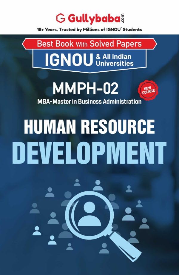 Gullybaba IGNOU CBCS MBA (New) 3rd Sem MMPH02 Human Resource Development in English