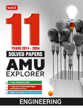 MTG 11 Years Solved Papers For AMU Engineering Entrance Exam 20142024 | AMU Explorer | 5 Model Test Papers with Detailed