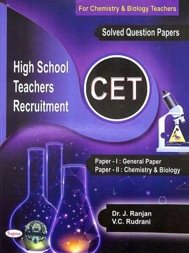 CET HIGH SCHOOL TEACHERS RECRUITMENT FOR PAPER 1 GENERAL PAPER & PAPER 2 CHEMISTRY & BIOLOGY