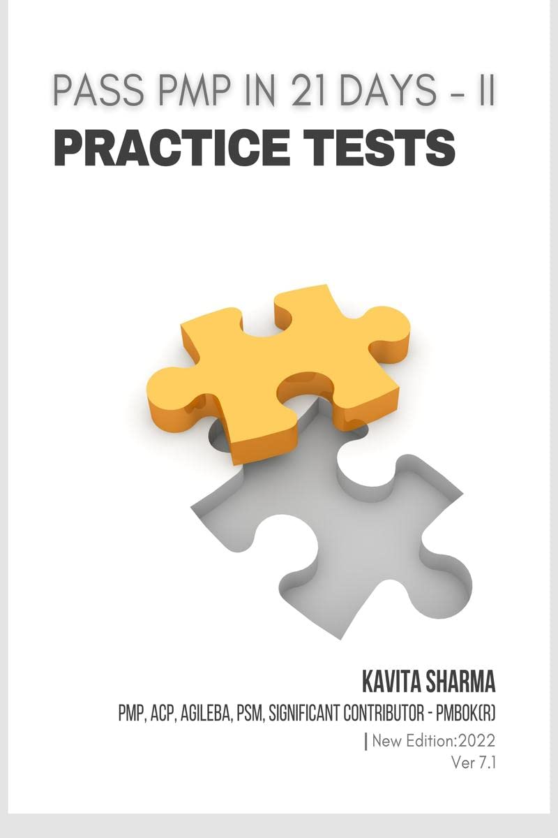 Pass Pmp In 21 Days | Practice Tests