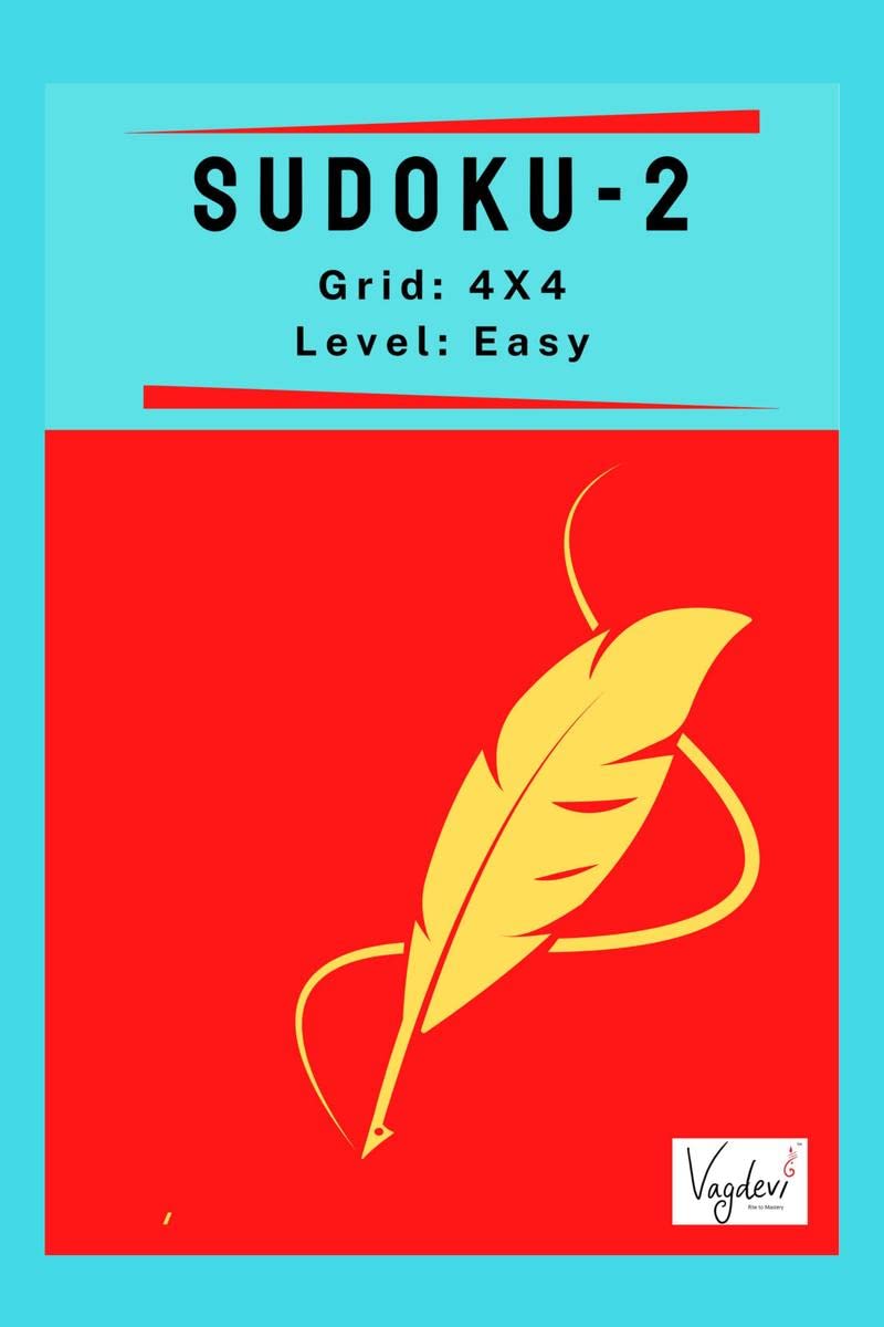 Sudoku Puzzles  2 : (4X4, Easy level)