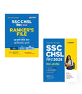 Arihant SSC CHSL Rankers File Tier I and II Exam Kit 2025 | Complete Preparation Books with 25 Mock Tests, 12 Sectional Boosters