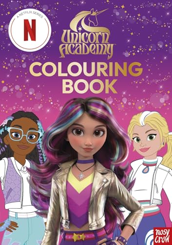 Nosy Crow Unicorn Academy Colouring Book.
