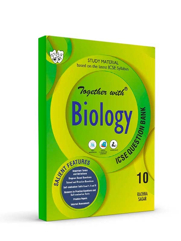 Together With ICSE Class 10 Biology Solved Question Bank & Practice Papers (Chapterwise & Topicwise) Exam 202223