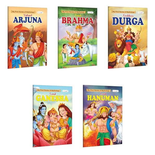 Storybook for kids  Arjun, Brahma, Durga, Ganesha and Hanuman : Interactive learning books for toddlers, Classic childrens myth