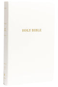 KJV Holy Bible: Gift and Award, White LeatherLook, Red Letter, Comfort Print: King James Version