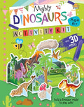 Booktopus Build It Activity Kit  Mighty Dinosaur 3D Model Making Kit with Book  DIY Craft Kit for Kids 36+ Years  Learning T