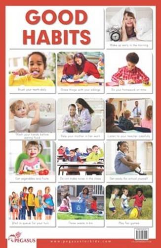 Good Habits  Thick Laminated Primary Chart