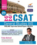 22 Years Csat General Studies Ias Prelims TopicWise Solved Papers 19952016 (Old Edition)