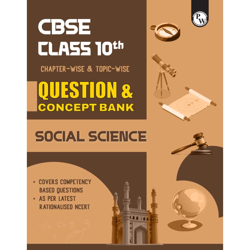 (Old Edition) CBSE Class 10th Social Science Question & Concept Bank Chapterwise & Topicwise Exam 2023  2024 | Previous year pa