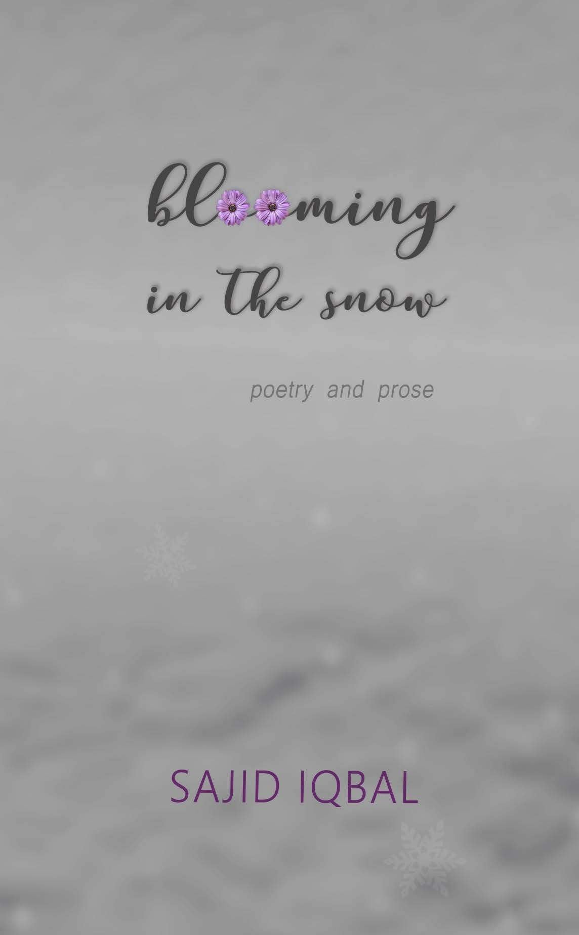 blooming in the snow