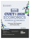 Disha Goto Guide For Cuet (Ug) 2026 Economics/ Business Economics With 9 Previous Year Questions & 10 Practice Sets 5Th Edition 