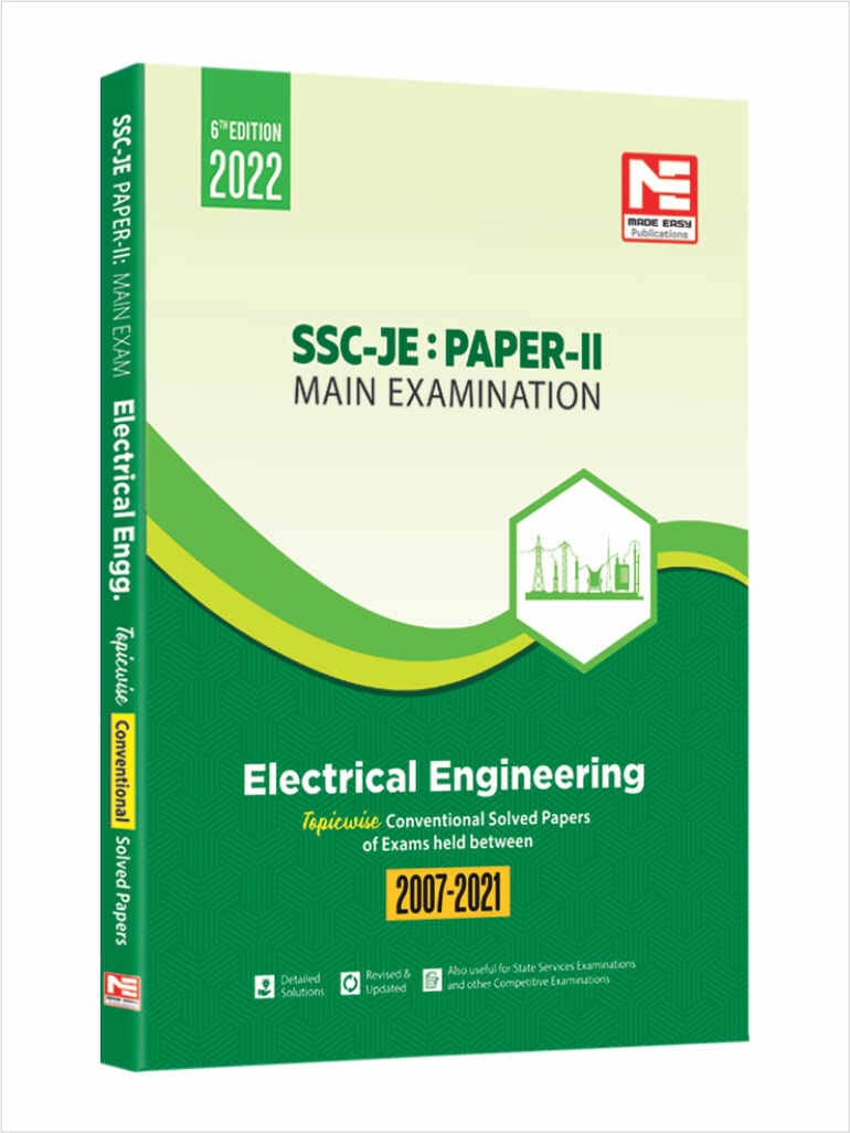 Ssc : Je Electrical Engineering(2022)  Previous Year Conventional Solved Papers 2