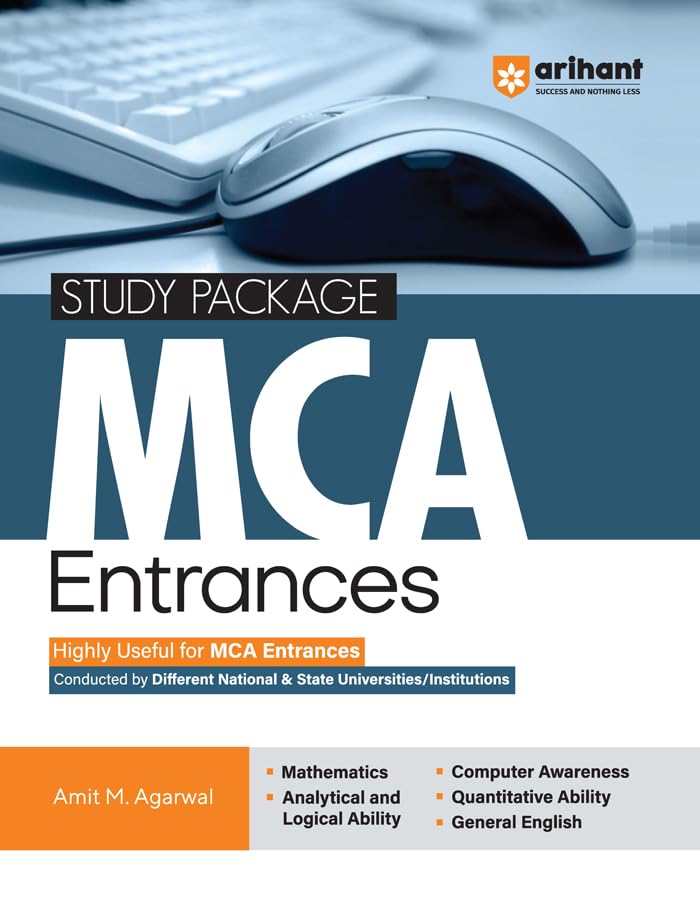 (OLD EDITION) Arihant Study Package for MCA Entrances