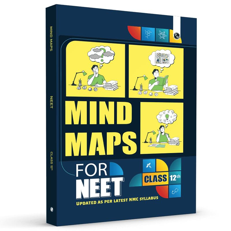Physics Wallah PW NEET Mind Maps for Class 12th (Paperback) l Complete Coverage of Physics, Chemistry and Biology | Interactive,