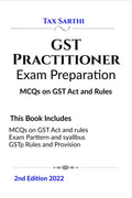 GST Practitioner Exam Preparation | MCQs on GST Act and rules | 2nd Edition 2022