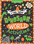 Dinosaur World Activities  I Can Solve Activity Book for Kids Ages 48 | Includes Colouring Pages, Mazes, DottoDots & More | E