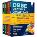 PW CBSE Question and Concept Bank (QCB) Class 12 Mathematics, Physics, Chemistry, Biology, English Core, Combo Set of 5 Books Fo
