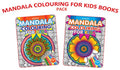Mandala Colouring 2 Books Pack for Kids Age 5  15 | Mandala Art Colouring for Beginners