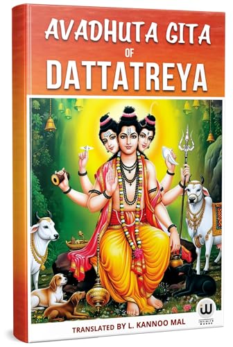 Avadhuta Gita | Dattatreya | L. Kannoo Mal | Book in English | Avadhut Geeta | Avadhoot Gita | Rahasyam | Gurudev Datta Books | 