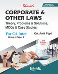 CORPORATE & OTHER LAWS for CAInter