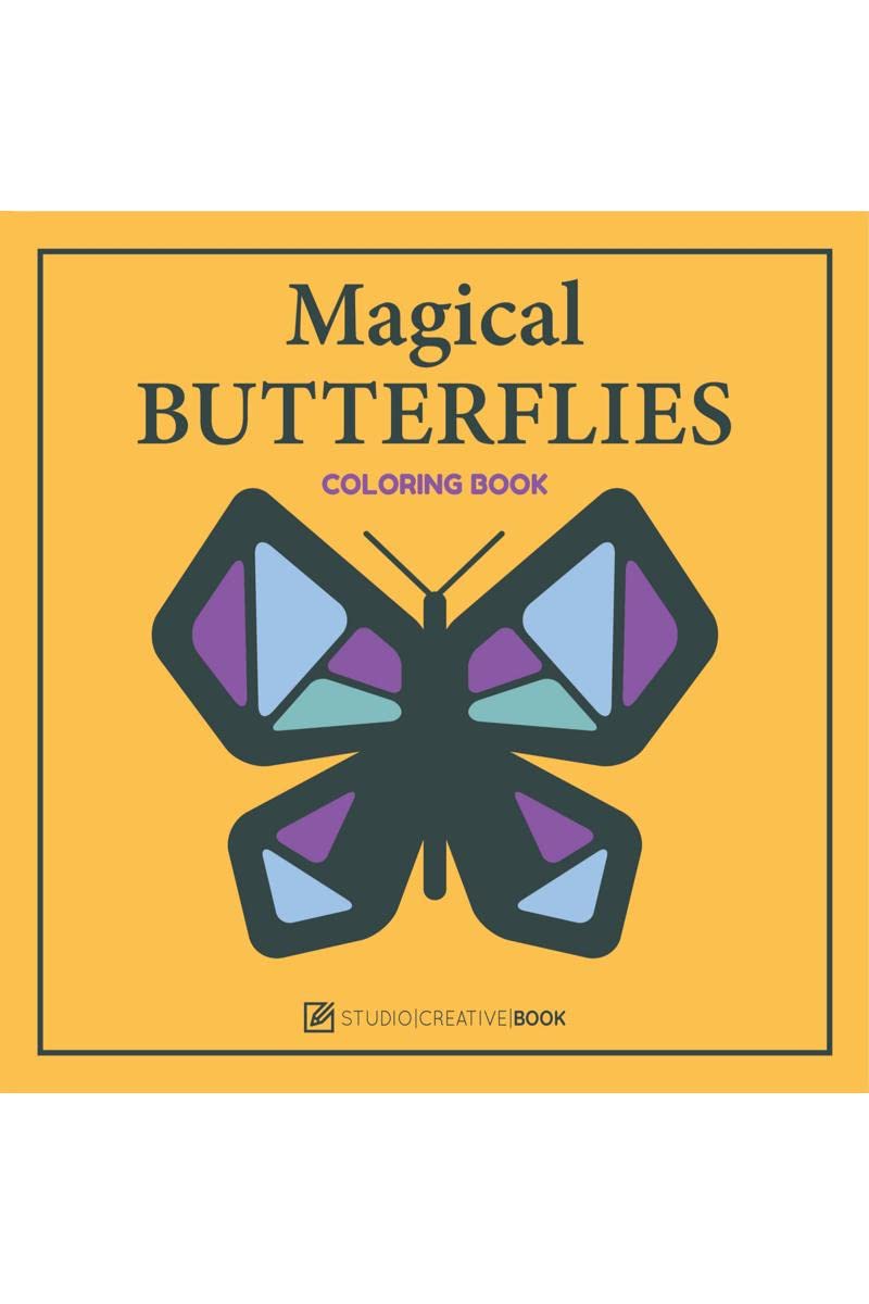 Magical Butterflies : An Adult Coloring Book with Magical Butterflies Collections for Stress Relief and Relaxation