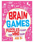 Brain Games Activity Book for Kids Age 5+ Years | Fun Puzzles, Logic Games, Matching, Problem Solving & More | 88 Pages with Col