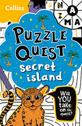 Secret Island: Solve More Than 100 Puzzles in This Adventure Story for Kids Aged 7+