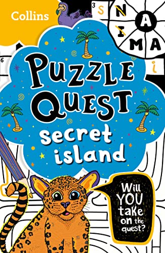 Secret Island: Solve More Than 100 Puzzles in This Adventure Story for Kids Aged 7+